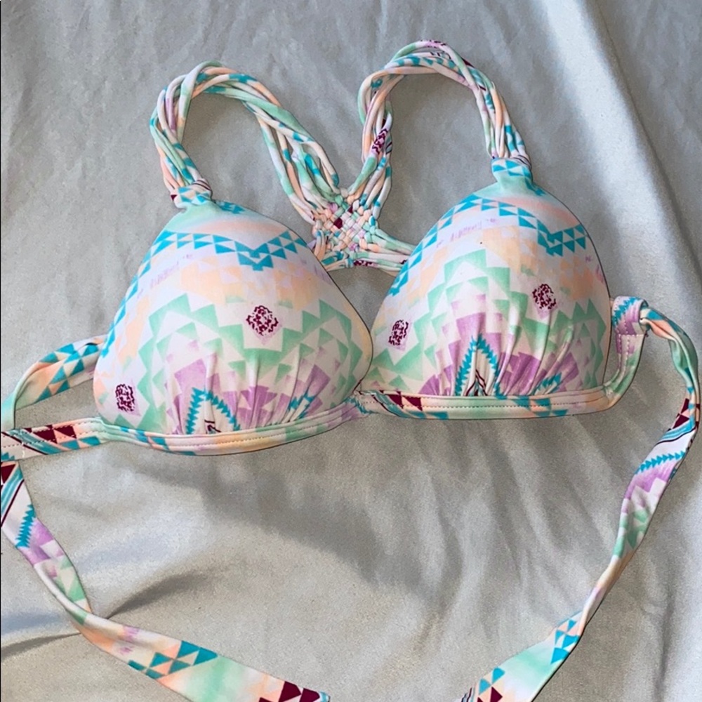 Pastel bikini top